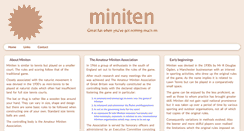 Desktop Screenshot of miniten.com