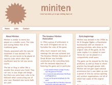 Tablet Screenshot of miniten.com